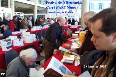 FESTIVAL DE LA BIOGRAPHIE à Nîmes