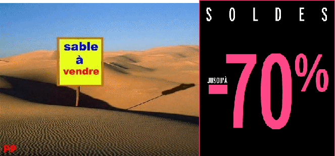  le temps des soldes...