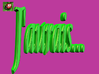 J'aurais..