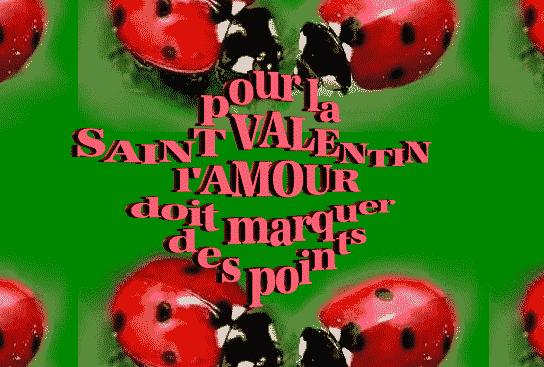LA SAINT VALENTIN (14  FEVRIER)