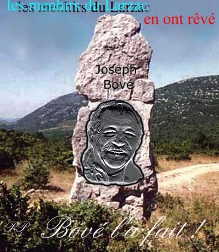 José Bové  vient d'annoncer sa candidature aujourd'hui...1 février 2007