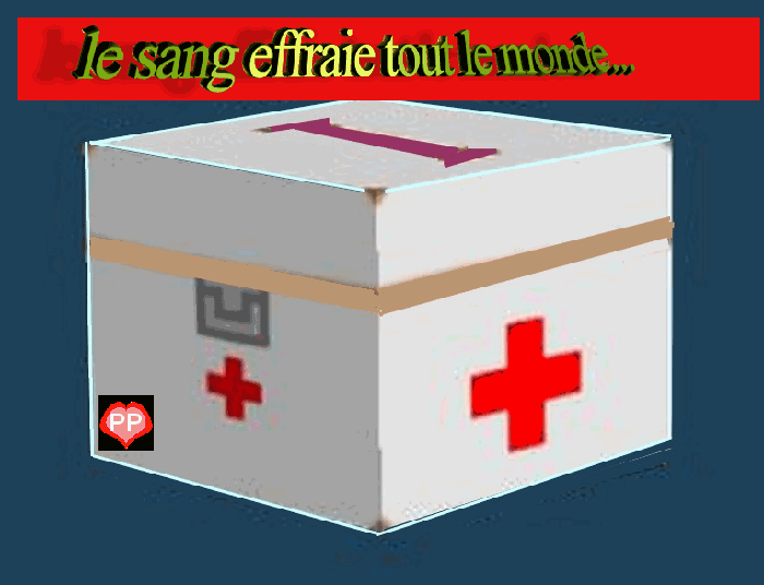  le sang effraie... les donneurs se font rare...