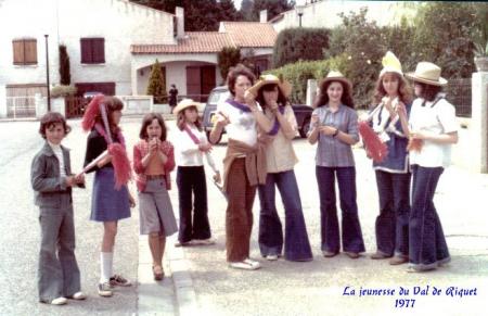  la jeunesse du Val de Riquet en 1977