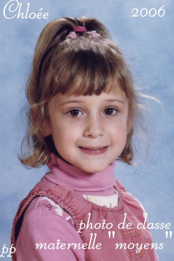 PHOTO DE CLASSE de Chloée