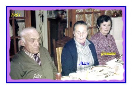 lors des fiançailles de Martine
