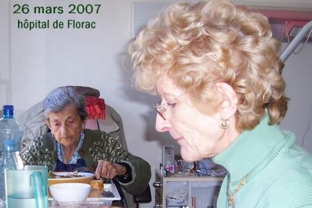 visite &agrave; m&eacute;m&eacute;e Madeleine