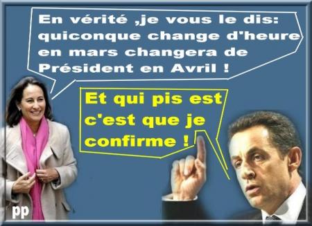  demain on change d'heure !