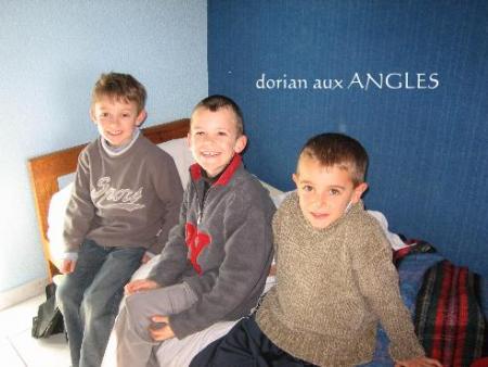 Dorian en classe de neige aux ANGLES