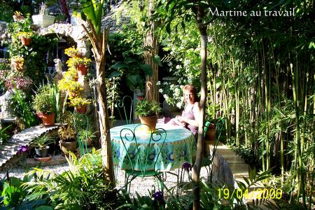martine travaille ...