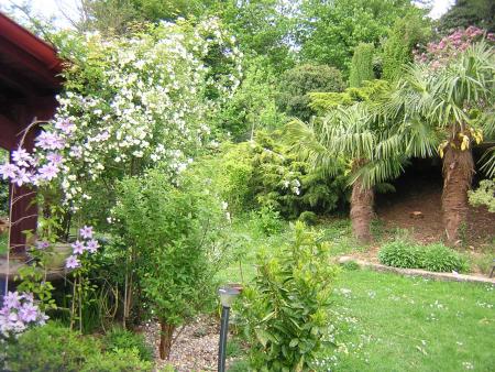  la belle verdure du pays basque...chez Raymond