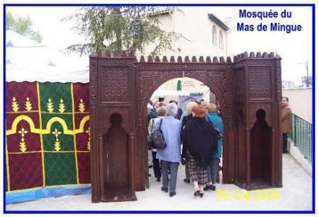 inauguration de la mosquée du  Mas de Mingue