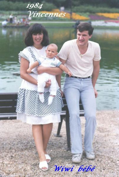 William en 1984 à Vincennes