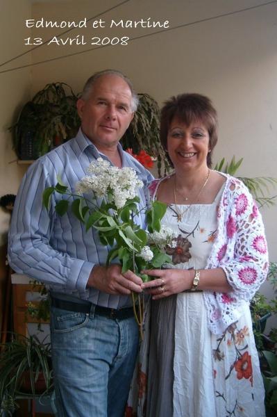 Edmond et Martine au temps du lilas...