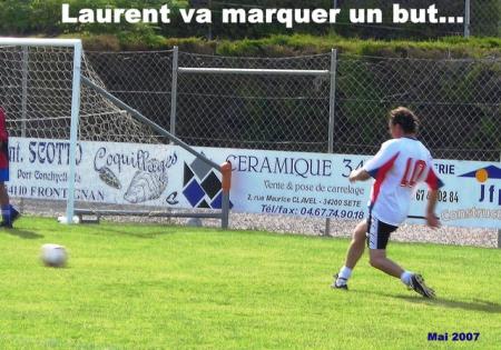 Laurent   va marquer...