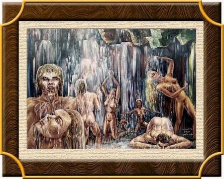 La soif d'aimer  ( tableau et poème)