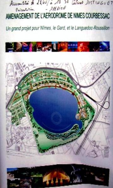 aménagement de l'aérodrome de Nîmes-Coubessac