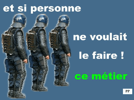  respectons la police !