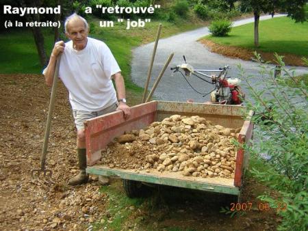  Raymond ... gal&egrave;re avec ses galets...