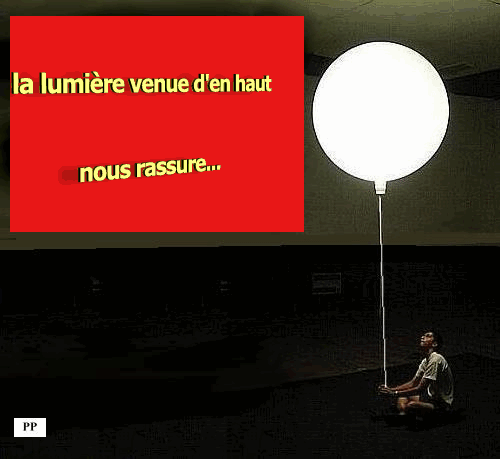  la lumière rassurante vient 