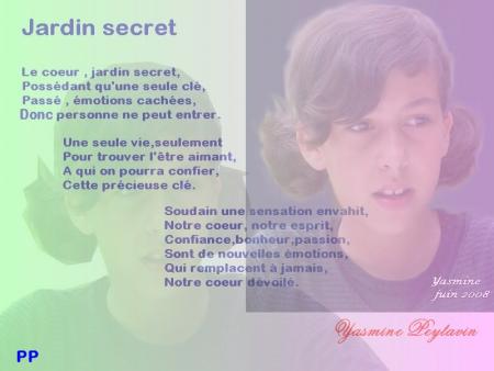 un poème de Yasmine Peytavin.
