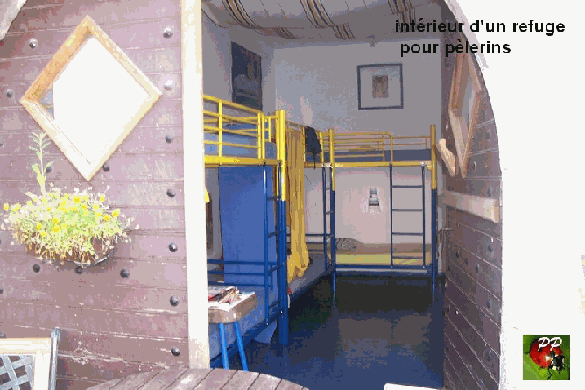 p&egrave;lerins &agrave; ST JEAN PIED DE PORT vers COMPOSTELLE