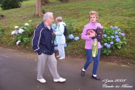 Raymond et Janine &agrave; Cambo