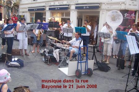 belle f&ecirc;te de la musique &agrave; Bayonne
