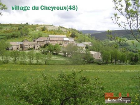 village du Cheyroux en Loz&egrave;re