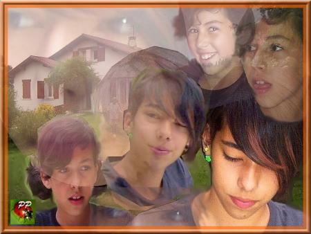 Yasmine et M&eacute;lissa  ....enfants de Jean et Na�ma  ...