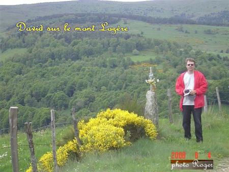 David sur le mont Loz&egrave;re