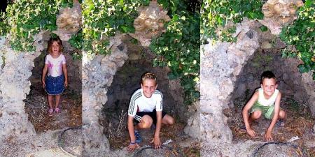 jardin public : Balaruc-les-Bains (grotte)