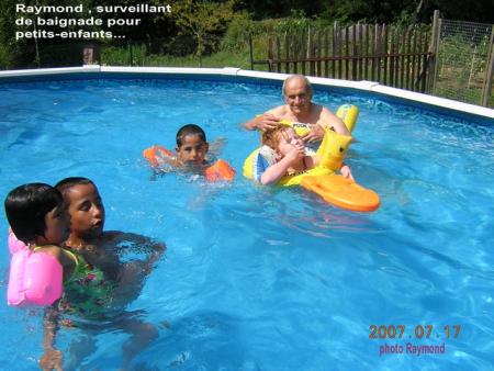 l'heure du bain... chez Raymond