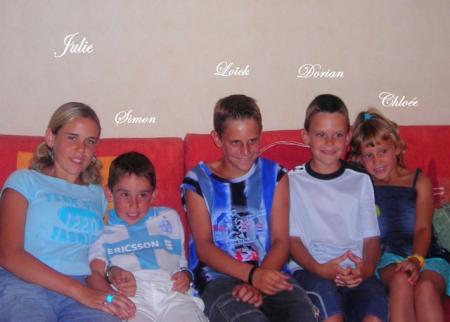 enfants  de Laurent-Corinne et Eric-Fr&eacute;d&eacute;rique