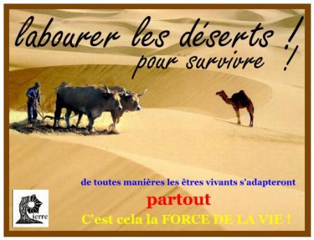   la Vie s'adapte aux conditions difficiles