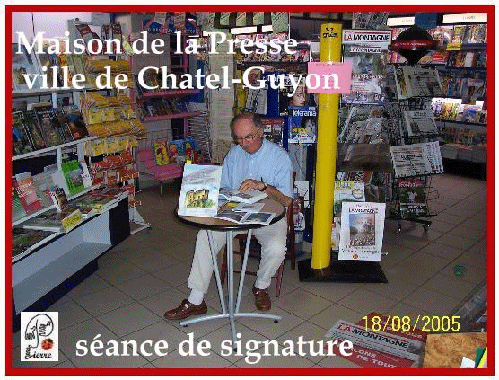  au cours de notre séjour à Chatel-Guyon