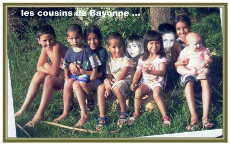   les cousins d'aujourd'hui sont de mille couleurs..