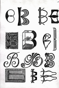 alphabet -d&eacute;coratioin