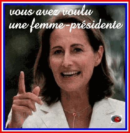 S&eacute;gol&egrave;ne pr&eacute;sidente...