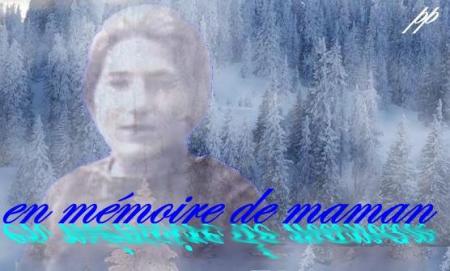 en mémoire de maman