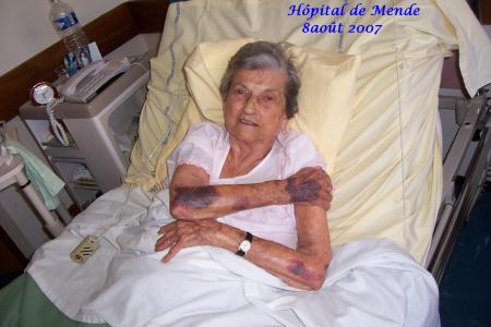 m&eacute;m&eacute;e Madeleine garde toujours bon moral