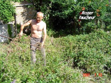 Roger ,faucheur ....