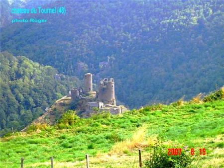le chateau du Tournel (Lozère)