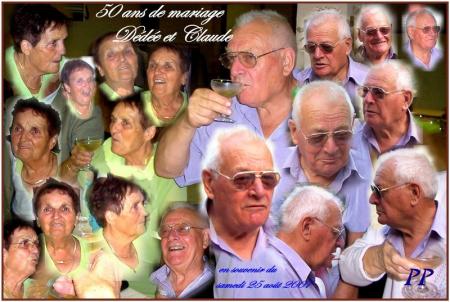 50 ann&eacute;es de mariage