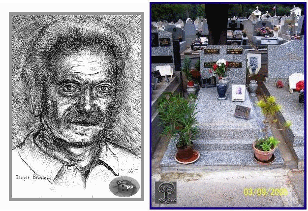  tombe de Georges Brassens