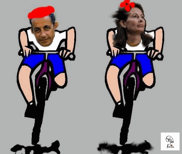 la course &agrave; l'Elys&eacute;e