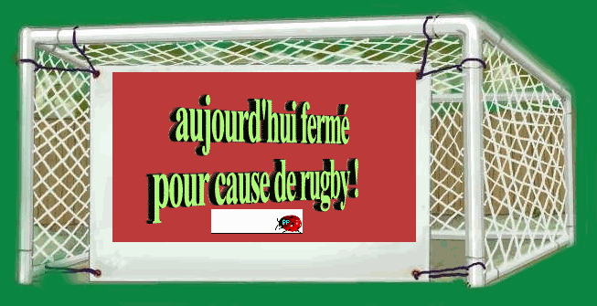 &ccedil;a ne va pas durer :r&eacute;ouverture tr&egrave;s prochaine...