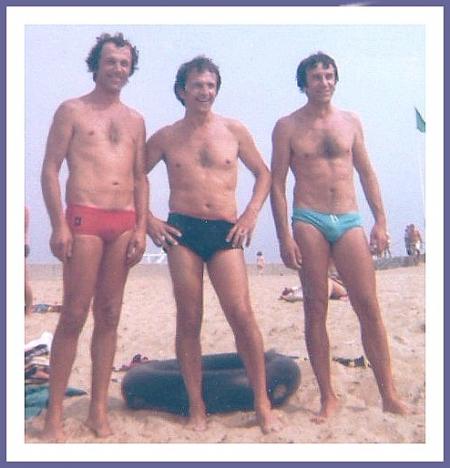 Pierre  Raymond  Roger à Hossegor en 1979
