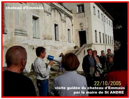 dimanche 22 octobre le maire fait visiter sa ville