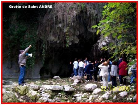 grotte de St ANDRE DE LA ROCHE