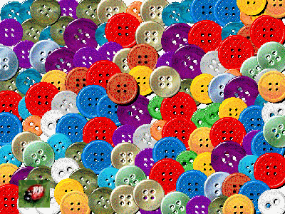 art contemporain : La boite &agrave; boutons de mamy